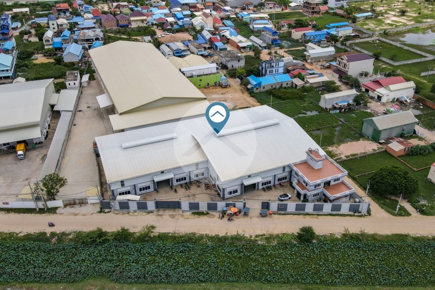 2,377.5 Sqm Warehouse For Rent - Por Sen Chey, Phnom Penh