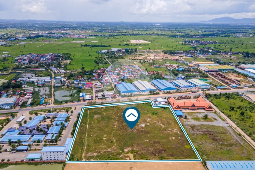 49,123 Sqm Commercial Land For Sale - Along National Road 4, Angk Snuol, Kandal