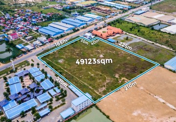49,123 Sqm Commercial Land For Sale - Along National Road 4, Angk Snuol, Kandal thumbnail