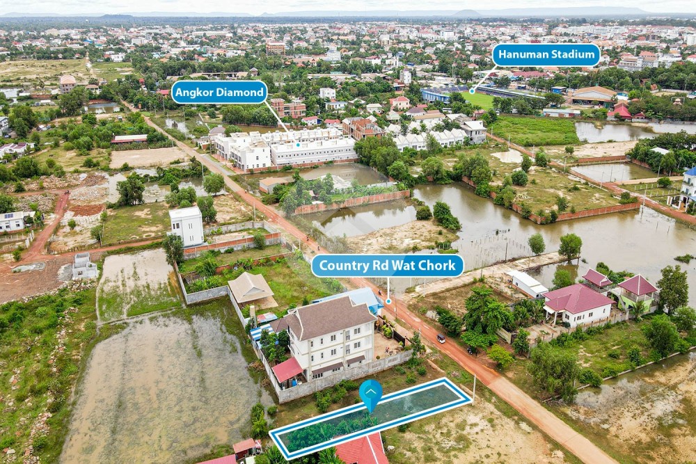 451 Sqm Residential Land For Sale - Svay Dangkum, Siem Reap - Image 4