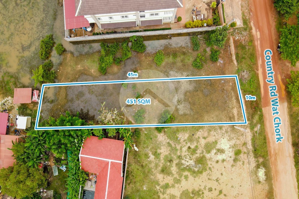 451 Sqm Residential Land For Sale - Svay Dangkum, Siem Reap - Image 2