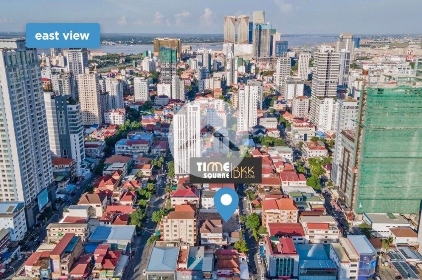 35th Floor 1 Bedroom Condo For Sale, Time Square 306 - BKK1, Phnom Penh