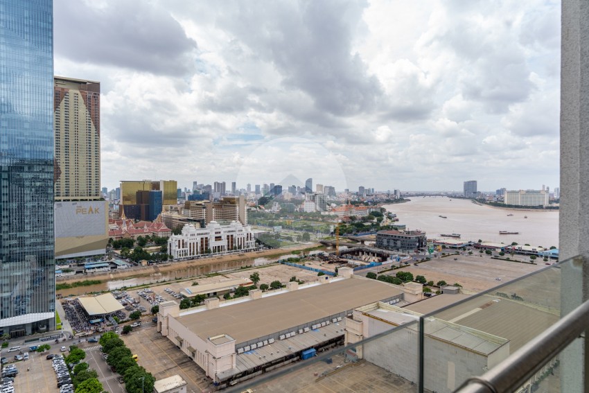 26th Floor Studio For Sale - D.I Riviera, Tonle Bassac, Phnom Penh