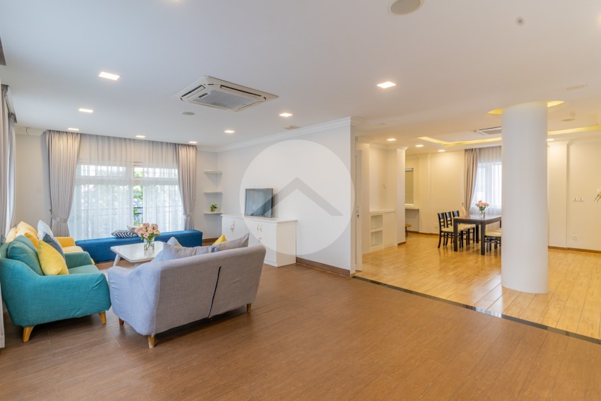 3 Bedroom Serviced Apartment  For Rent - BKK1, Phnom Penh