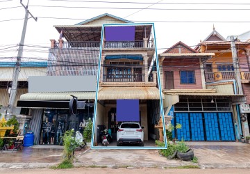 3 Bedroom Commercial Shophouse For Rent - Svay Dangkum, Siem Reap thumbnail