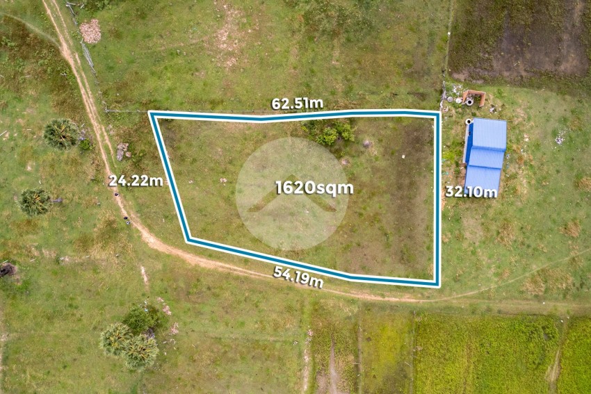 1,620 Sqm Land For Sale - Chrey Loas, Ponhea Lueu, Kandal Province