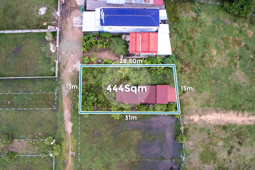 444 Sqm Land For Sale - Ponsang, Preak Pnov, Phnom Penh