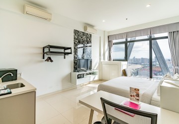 47 Sqm Studio For Rent - The Bridge, Tonle Bassac, Phnom Penh thumbnail