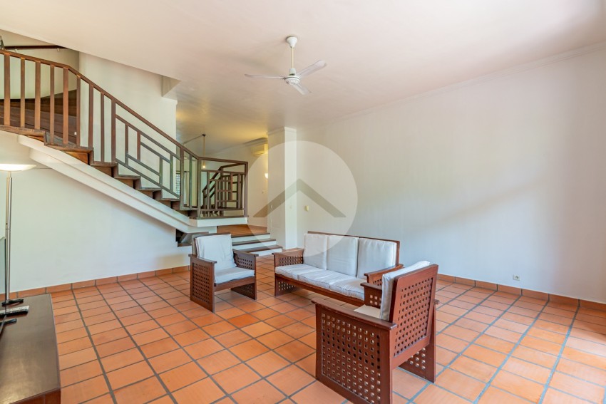 3 Bedroom Serviced Townhouse For Rent - Tonle Bassac, Phnom Penh