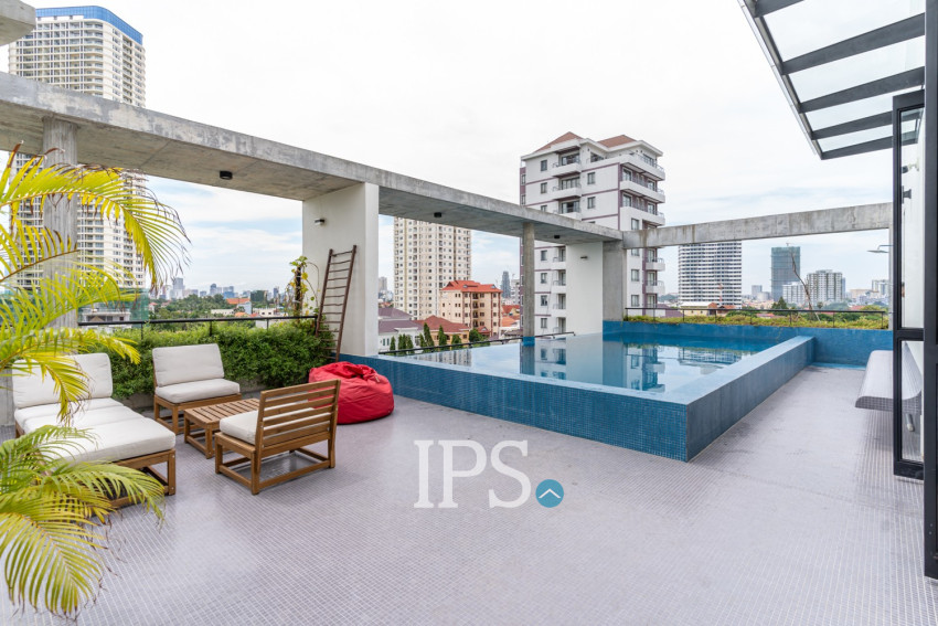 4 Bedroom Serviced Apartment For Rent - Chroy Changvar, Phnom Penh