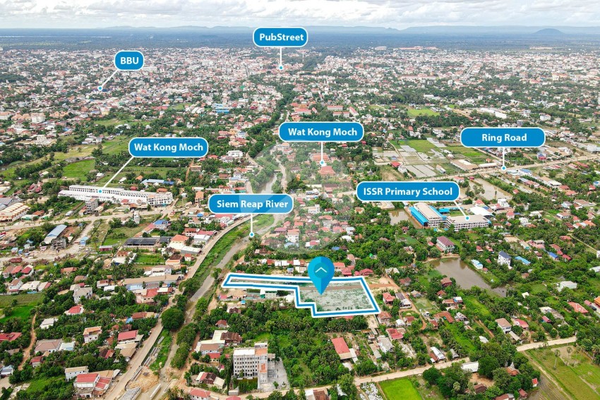 6,091 Sqm Commercial Land For Sale - Sangkat Siem Reap, Siem Reap