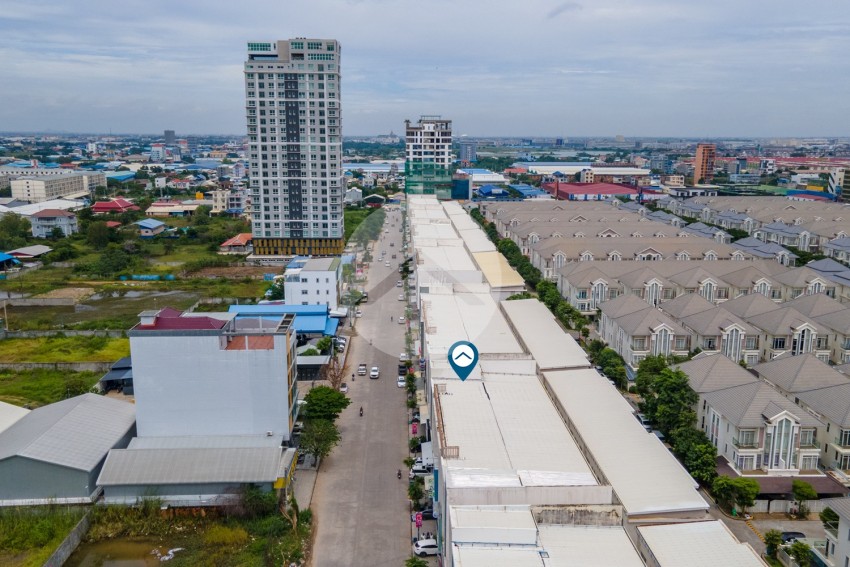 2 Linked Shophouse For Rent - Sen Sok, Phnom Penh