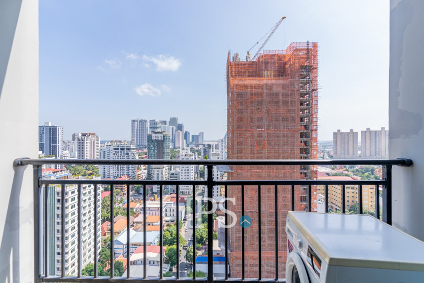 27 Sqm Studio Condo For Rent - The View, BKK1, Phnom Penh