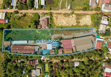 8,071 Sqm Residential Land For Sale - Svay Dangkum, Siem Reap thumbnail