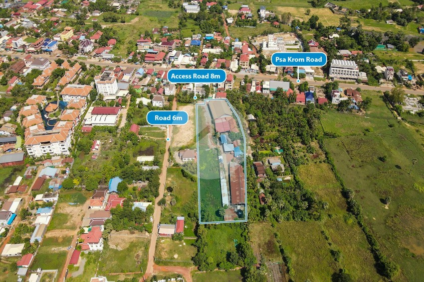 8,071 Sqm Residential Land For Sale - Svay Dangkum, Siem Reap