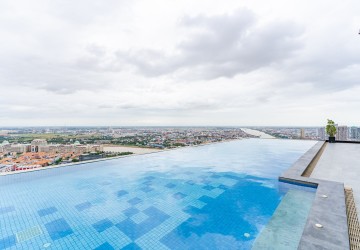 40 Sqm Studio  Condo For Rent - The Penthouse, Tonle Bassac, Phnom Pen thumbnail