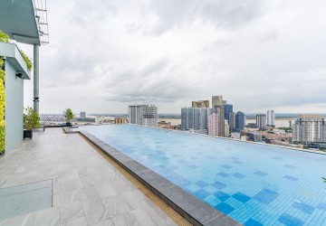 40 Sqm Studio  Condo For Rent - The Penthouse, Tonle Bassac, Phnom Pen thumbnail