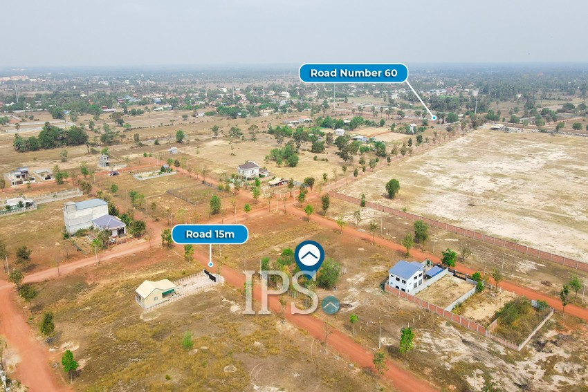 298 Sqm Residential Land For Sale - Prasat Bakong, Siem Reap