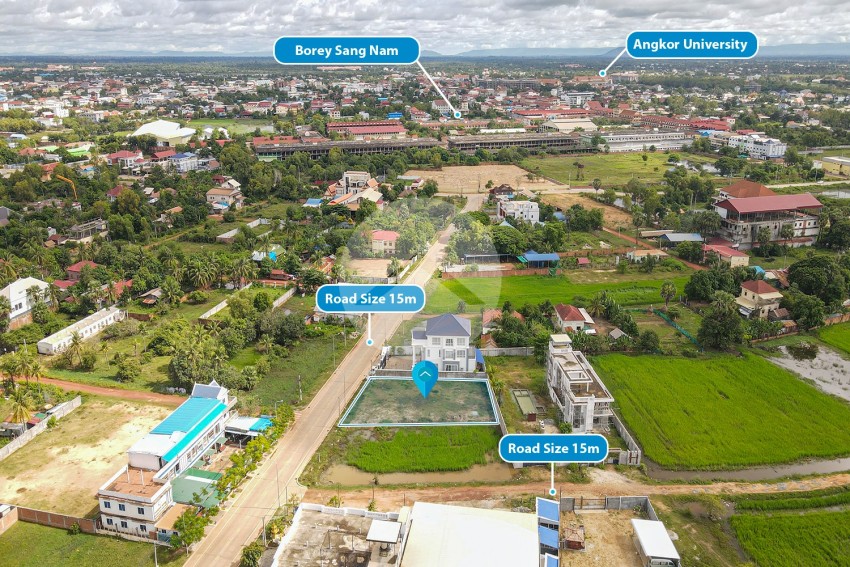 964 Sqm Residential Land For Sale - Chreav, Siem Reap