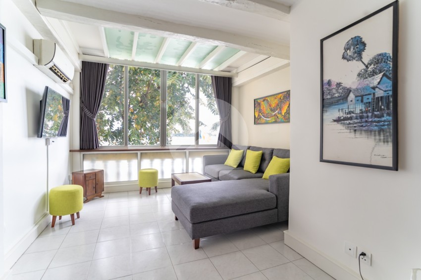 Renovated 3 Bedroom Duplex Apartment For Rent - Riverside, Daun Penh, Phnom Penh