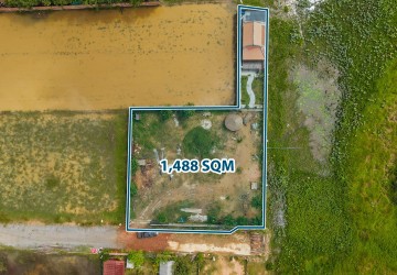 1,488 Sqm Residential Land For Sale - Chreav, Siem Reap thumbnail