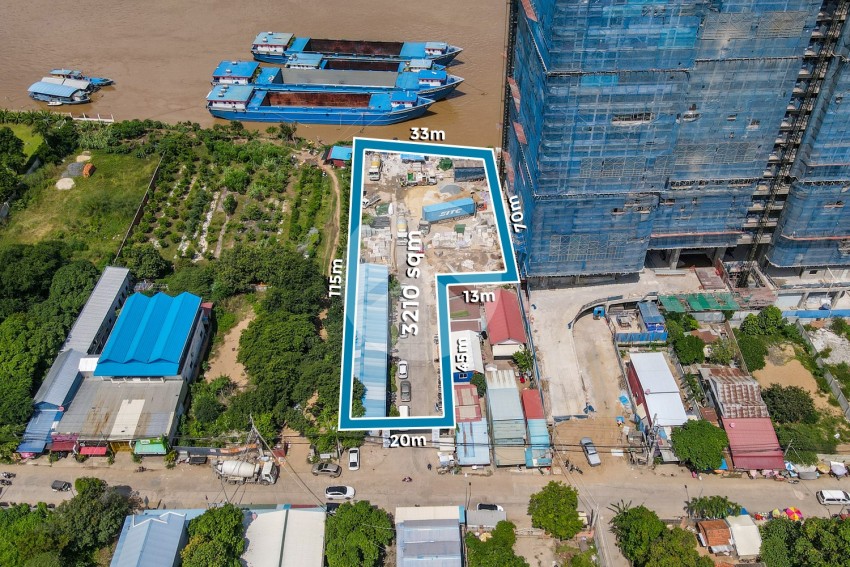 3,210 Sqm Commercial Land For Rent - Nirouth, Phnom Penh