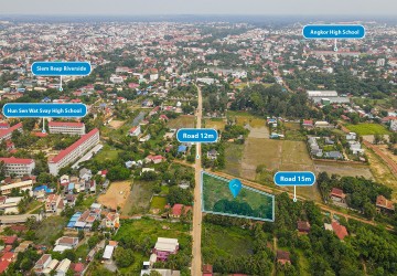 5,303 Sqm Commercial Land For Rent - Sala Kamreuk, Siem Reap thumbnail