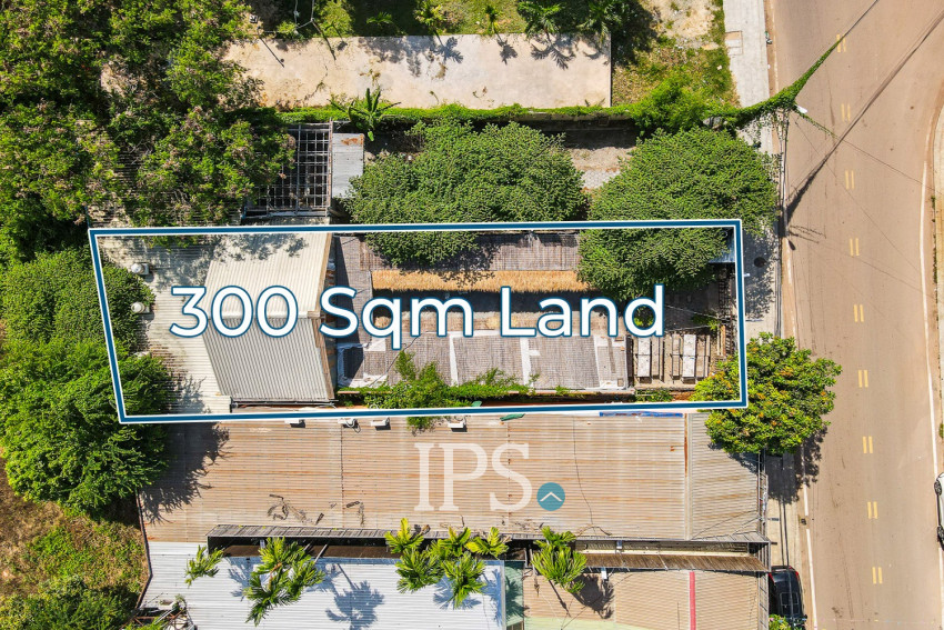 300 Sqm Commercial Land For Rent - Sala Kamreuk, Siem Reap