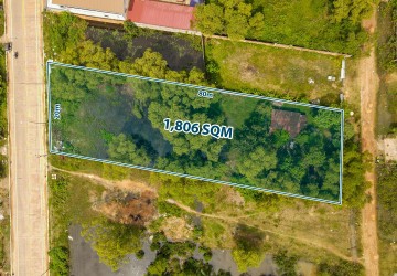 1,806 Sqm Commercial Land For Sale - Chreav, Siem Reap thumbnail