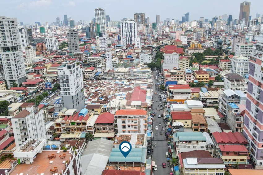 3 Storey Commercial Shophouse For Rent - Toul Tum Poung 1, Phnom Penh