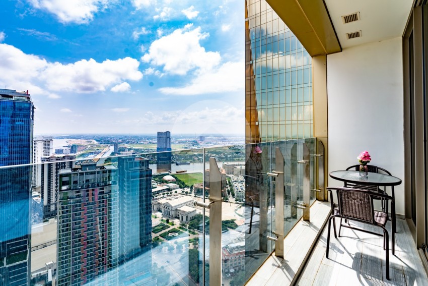 3 Bedroom Condo For Rent - The Peak, Tonle Bassac, Phnom Penh