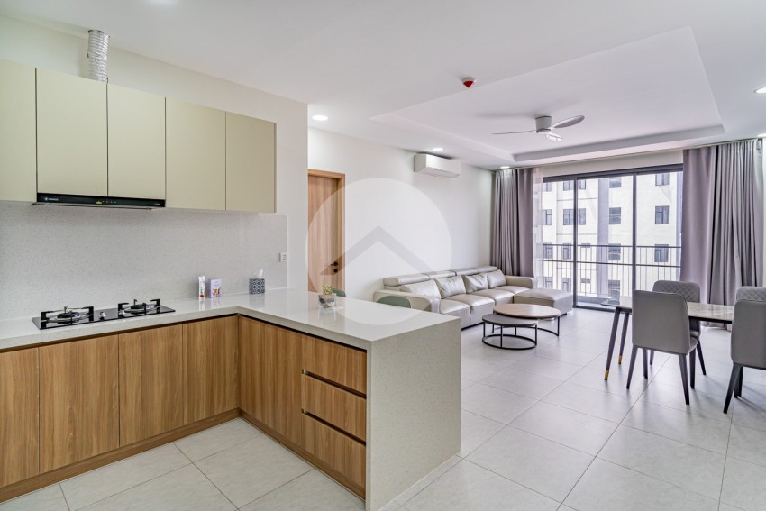 2 Bedroom Serviced Apartment For Rent - Tonle Bassac, Phnom Penh