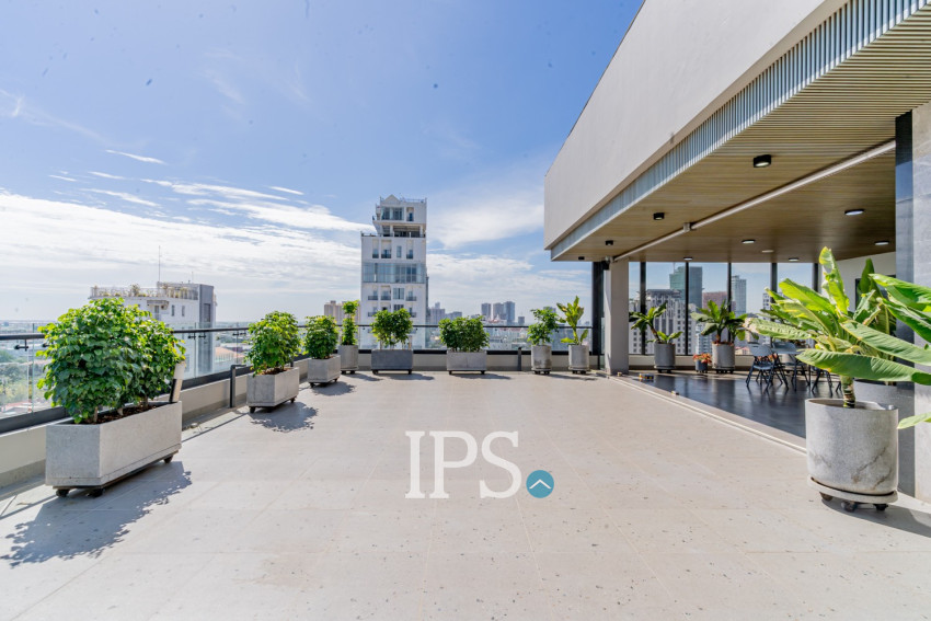 2 Bedroom Serviced Apartment For Rent - Tonle Bassac, Phnom Penh