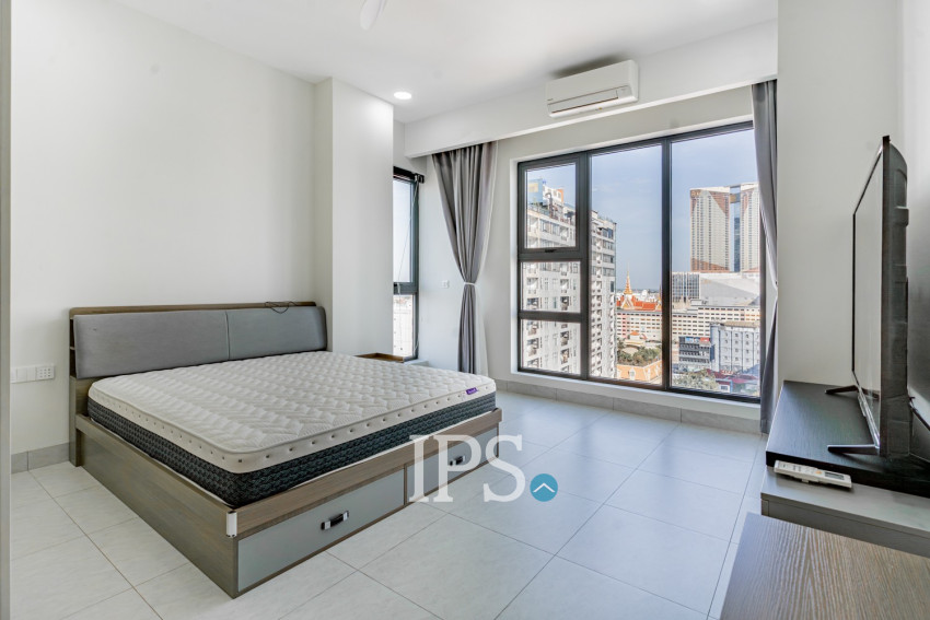 3 Bedroom Serviced Apartment For Rent - Tonle Bassac, Phnom Penh