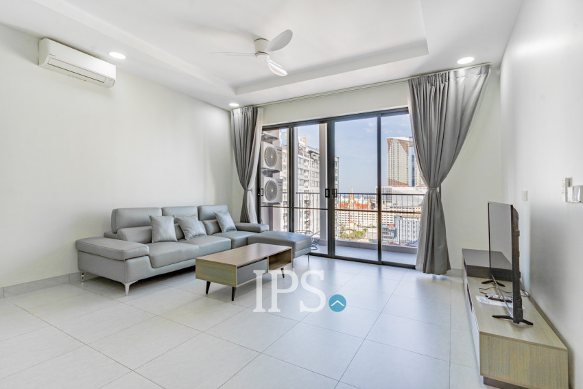 3 Bedroom Serviced Apartment For Rent - Tonle Bassac, Phnom Penh