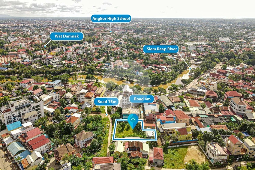 1,073 Sqm Commercial Land For Rent - Sala Kamreuk, Siem Reap