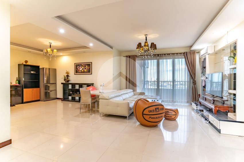 3 Bedroom Condo For Rent - Rose Condo, Tonle Bassac, Phnom Penh