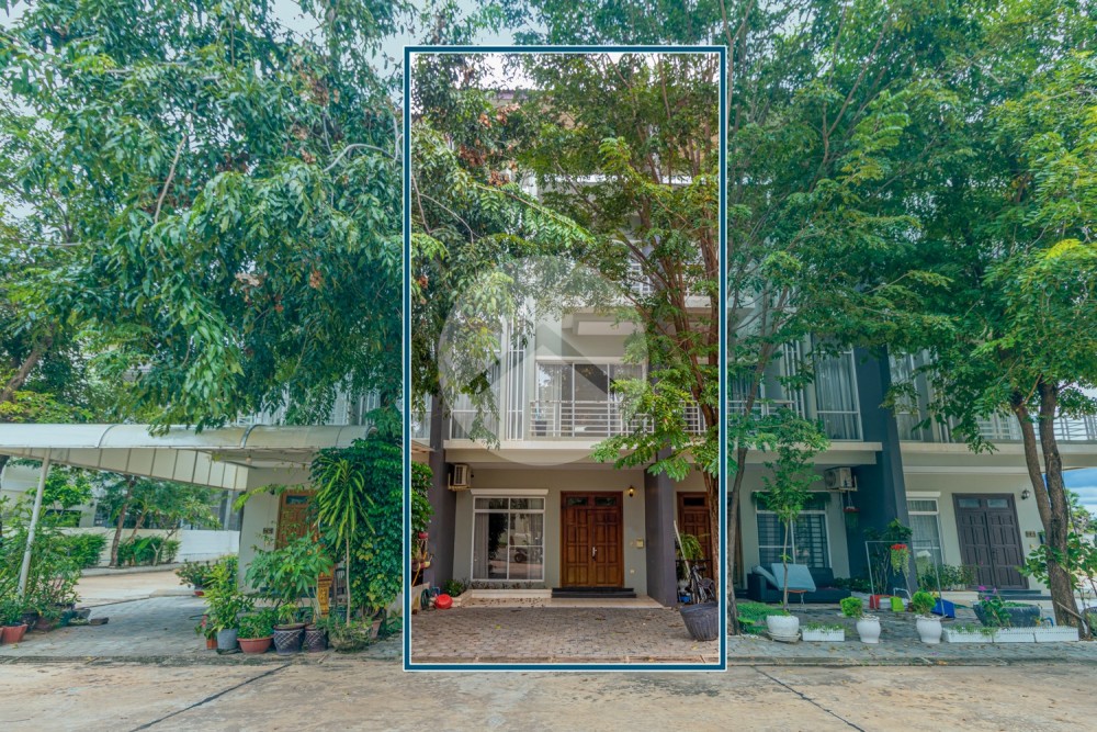 3 Bedroom House For Rent - Svay Dangkum, Siem Reap