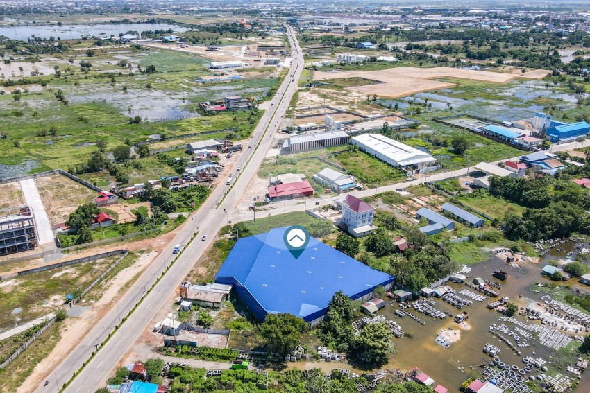 3,100 Sqm Warehouse For Rent - Cheung Aek, Phnom Penh
