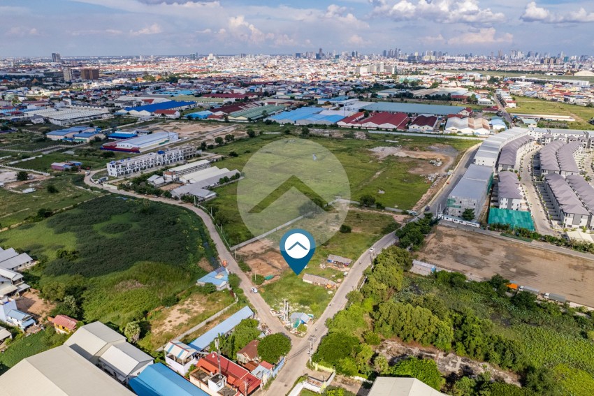 3,696 Sqm Corner Land For Sale - Por Sen Chey , Phnom Penh