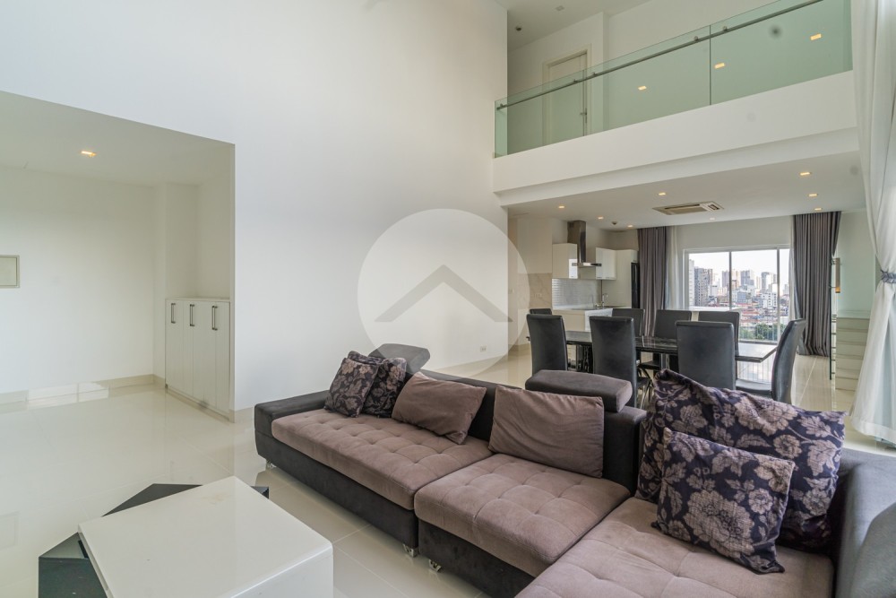 Duplex 4 Bedroom Serviced Penthouse For Rent - Tumnup Teuk, Phnom Penh - Image 12