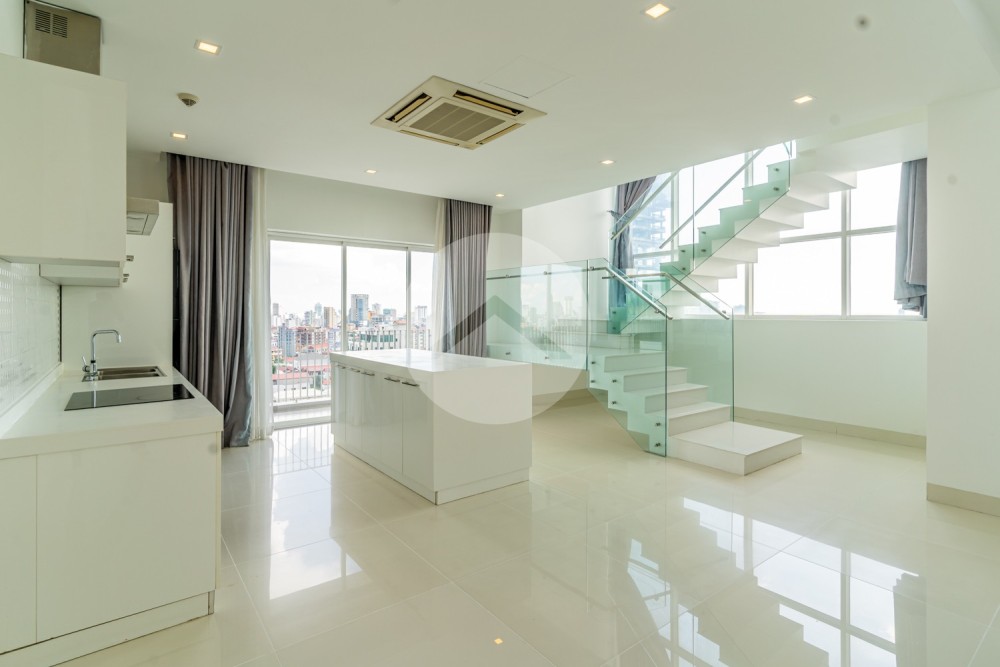 Duplex 4 Bedroom Serviced Penthouse For Rent - Tumnup Teuk, Phnom Penh - Image 5