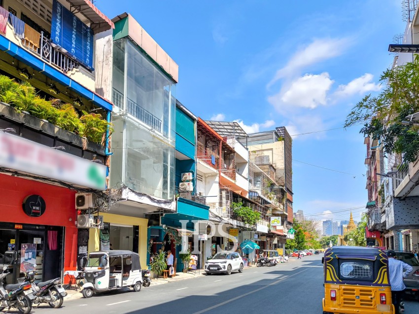 3 Storey Shophouse For Sale  - Phsar Kandal 1, Phnom Penh