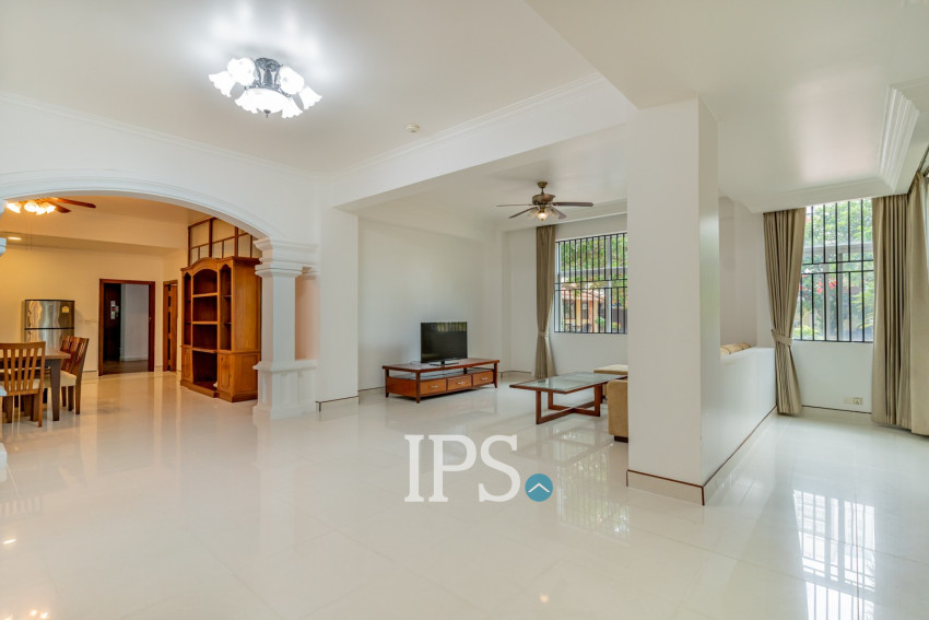 3 Bedroom Serviced Apartment For Rent - BKK1, Phnom Penh