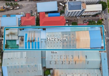 3,620 Sqm Warehouse For Rent - Kilometer 6, Phnom Penh thumbnail