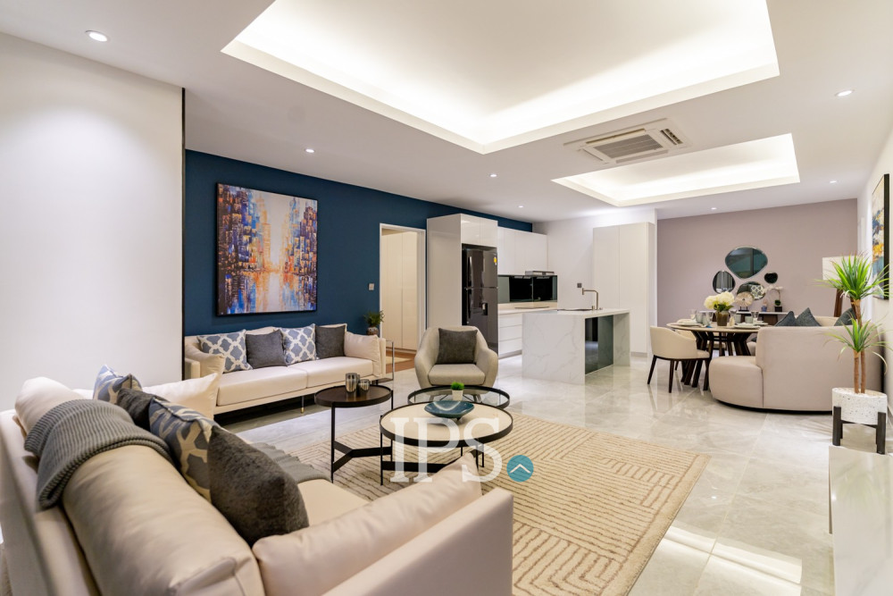 Type A 3-Bedroom Condo For Sale - J Tower 3, Tonle Bassac, Phnom Penh - Image 2 Type A 3-Bedroom Condo For Sale - J Tower 3, Tonle Bassac, Phnom Penh - Image 2