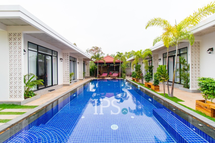 8 Bedroom  Compound Villa For Rent - Svay Dangkum, Siem Reap