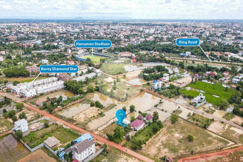 125 Sqm Residential Land For Sale - Svay Dangkum, Siem Reap