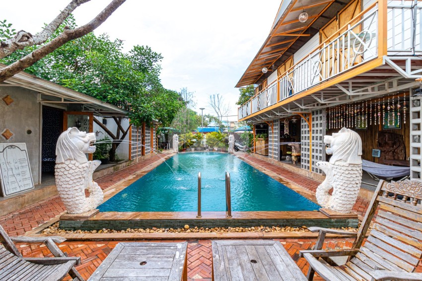 8 Bedroom Boutique For Rent - Sala Kamreuk, Siem Reap