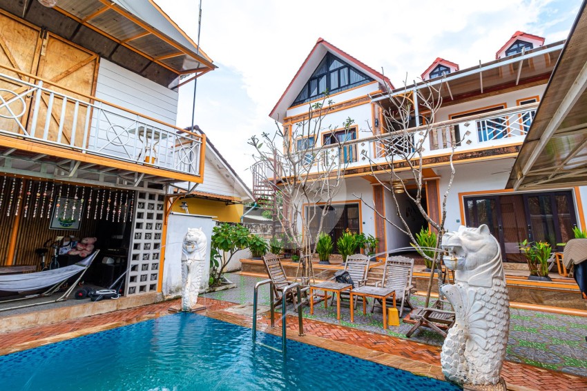 8 Bedroom Boutique For Rent - Sala Kamreuk, Siem Reap